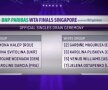 VIDEO / SIMONA HALEP LA SINGAPORE: jucătoarea noastră face parte din Grupa Roșie, cu Elina Svitolina, Caroline Wozniacki și Caroline Garcia!