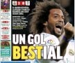 VIDEO+FOTO Așa arată fotbalul! Lecția de contraatac a Realului ține prima pagină din Spania! Gol de neratat înscris de Marcelo