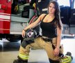 FOTO Ele sting focul ;) 14 pompierițe sexy de pe Instagram care îți vor da fiori