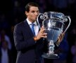 CEL MAI BUN. Rafa Nadal a fost premiat pentru ocuparea poziției de lider mondial la finalul lui 2017 (foto: reuters)