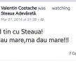 GALERIE FOTO Scandal online cu Valentin Costache: "Când țin cu Steaua, mă dau mare, mă dau mare" » Reacția fotbalistului, după apariția imaginilor