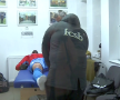 Imagini din vestiarul lui FCSB, după accidentarea lui Bălașa // Captură TV Telekom Sport