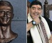 VIDEO + FOTO Încă un EPIC FAIL, după Ronaldo! Șoc pentru Maradona când și-a dezvelit statuia de peste 3 metri: "E Hodgson" :D