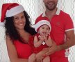Primul Crăciun al lui Lucian Bute alături de fetiţa sa
