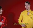FOTO + VIDEO Jucătoarea română de la Atletico Madrid s-a distrat de sărbători alături  de starurile Torres și Oblak: "Parcă eram prieteni vechi"
