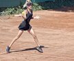 Andreea Roșca pe terenul de tenis, acolo unde se simte cel mai bine