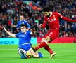 FABULOS. Mo Salah a înscris al 23-lea său gol stagional pentru Liverpool. Mai mult decât 8 cluburi din EPL: C. Palace, Burnley, Brighton, Swansea, WBA, Huddersfield, Southampton și Newcastle. Foto: Guliver/Getty Images