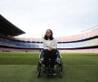 FOTO O refugiată siriană cu paralizie cerebrală și-a împlinit un vis: a ajuns la Barcelona și l-a întâlnit pe Messi