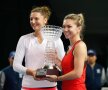 Shenzen, pământ românesc. Simona Halep și Irina Begu au triumfat în China în proba de dublu (foto: facebook Shenzen Open)