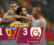 VIDEO + FOTO Șumudică, înfrângere pe teren propriu cu Galatasaray într-un meci cu scântei! 6 foști jucători din Liga 1 au fost în teren 