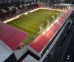 ACS Poli Timișoara a câștigat un amical disputat pe unul dintre cele mai ciudate stadioane din lume