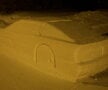 Imagini amuzante din Montreal. Polițiștii au confundat o mașină din zăpadă cu una reală!
