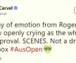 AUSTRALIAN OPEN // FOTO+VIDEO În lacrimi și copleșit de evenimente, Roger Federer a dat startul speculațiilor: "Pentru ultima dată la AO?" » Reacția elvețianului