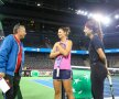 GALERIE FOTO WOW! Dan Petrescu a intrat pe terenul de tenis, dar Sorana Cîrstea a atras toate privirile ;)