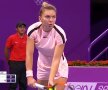 Simona Halep, captura Digisport TV