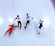 VIDEO Scenă incredibilă la Jocurile Olimpice de Iarnă » Un concurent a încercat să-și doboare adversarul de două ori