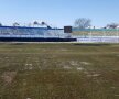 Așa arată Stadionul Municipal din Sibiu la ora 10:00 // FOTO: Facebook