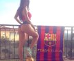 FOTO Pasiune catalană » Barcelona are o nouă microbistă sexy care rupe topurile