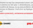 Dinamo va mai lua campionatul atunci când o voi antrena eu! Am spus-o dintotdeauna, spre deosebire de Steaua, nu aș avea probleme să antrenez la Dinamo. Cred că m-aș înțelege cu fanii