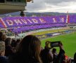 GALERIE FOTO + VIDEO Momente emoționante înaintea meciului Fiorentina - Benevento: Alin Toșca, profund marcat