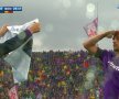 GALERIE FOTO + VIDEO Momente emoționante înaintea meciului Fiorentina - Benevento: Alin Toșca, profund marcat