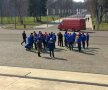 GALERIE FOTO + VIDEO Trupul neînsuflețit al lui Ion Voinescu a fost depus la Arena Națională » Lăcătuș și jucătorii Stelei sunt prezenți 