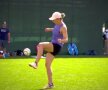 SIMONA HALEP LA INDIAN WELLS. VIDEO Thug life » "Hagi" Halep îl umilește pe Cahill la miuță :D