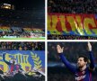 KING LEO. Fanii Barcelonei l-au primit ca pe un rege pe Lionel Messi, miercuri seara, pe Camp Nou, iar argentinianul i-a răsplătit cu două goluri și un assist pentru Dembele în victoria cu 3-0 în fața lui Chelsea (foto: Reuters)