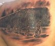 FOTO Un fotbalist de la FCSB și-a făcut un tatuaj impresionant: "Sunt foarte mândru de trecutul meu"
