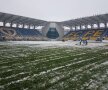 UPDATE FOTO Partidele Turului de Elită au fost amânate! Cum arată stadionul pe care azi trebuie să se joace meciurile naționalelor sub 19 ani 