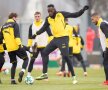 Usain Bolt se antrenează cu Borussia Dortmund și dă probe astăzi la clubul german. Fostul atlet, retras din activitate în 2017, vrea să înceapă, la 31 de ani, o carieră în fotbal (foto: Guliver/Getty Images) 