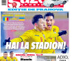 Campanie GSP la Ploiești // O primă pagină de colecție: HAI LA STADION la meciul unei generații! Susține România U19 în confruntarea decisivă cu Ucraina