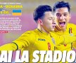 Campanie GSP la Ploiești // O primă pagină de colecție: HAI LA STADION la meciul unei generații! Susține România U19 în confruntarea decisivă cu Ucraina