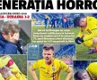 GENERAȚIA HORROR. România a pierdut o calificare pe care a avut-o în mână, 1-2 cu Ucraina, iar jucătorii au izbucnit în plâns la finalul partidei (foto: Cristi Preda)