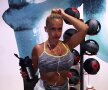 FOTO SUPER HOT Anda Adam e pasionată de fitness: "Facem sport degeaba, dacă după antrenament mâncăm patru savarine!"