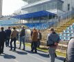 Membrii comisiei venite de la FRF să inspecteze stadionul Farul // Foto: FC Farul Constanța