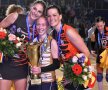 Jovana Brakocevici, în stânga, alături de Suzana Cebici și Sofia Medici // FOTO: Sport Pictures