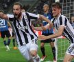 RIMONTA. Juventus s-a impus în derby-ul cu Inter scor 3-2, cu două goluri în ultimele minute, după ce fusese condusă de echipa lui Spalletti, și rămâne lider în Serie A cu 3 etape înainte de final (foto: Guliver/Getty Images)
