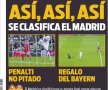 REAL MADRID - BAYERN MUNCHEN// Reacția acidă a catalanilor: "Așa, așa, așa se califică Real Madrid!"