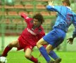 Lăcătuș la Steaua, în 1996,  într-un meci cu Chindia