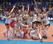 MI-NU-NA-TE! Fetele de la Volei Alba Blaj s-au calificat în finala Ligii Campionilor după un joc senzațional în fața turcoaicelor de la Galatasaray Istanbul (foto: Raed Krishan, GSP)