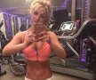 VIDEO & FOTO Vrea să devină regina fitnessului » Imagini demențiale cu Britney Spears și iubitul ei