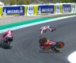 De ce a fost haos în MP al Spaniei? 3 piloți din Moto GP au căzut ca popicele » Reacție dură a lui Lorenzo: "Nimeni nu înțelege nimic!" + ce spun Dovizioso și Pedrosa
