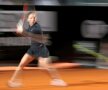 Simona Halep în meciul cu Caroline Garcia de la Roma // Foto: Reuters