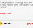 Să retrogradez e ca și cum aș fi murit. Am pus multă pasiune, nu mi-am văzut nici copiii două luni