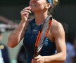 SIMONA HALEP ÎN FINALA ROLAND GARROS. Bucuria Simonei Halep în 20 DE IMAGINI! Tot ce a făcut după mingea trimisă afară de Muguruza