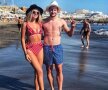 Adrian Păun și iubita s-au distrat în Tenerife