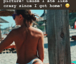 FOTO Alexandra Stan s-a filmat GOALĂ pe Instagram: ”Am fundul atât de mare că nu încape în cadru”