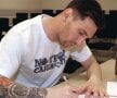 FOTO Messi i-a scris lui Cristiano după ce a ratat penalty-ul cu Islanda :) » Avalanșă de meme-uri pe net 