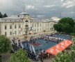 GALERIE FOTO » Pușcașii marini au luat la țintă coșul de baschet la Caracal Streetball
